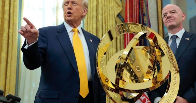 Donald Trump to present World Cup trophy as FIFA deepens crypto partnerships for 2026 tournament