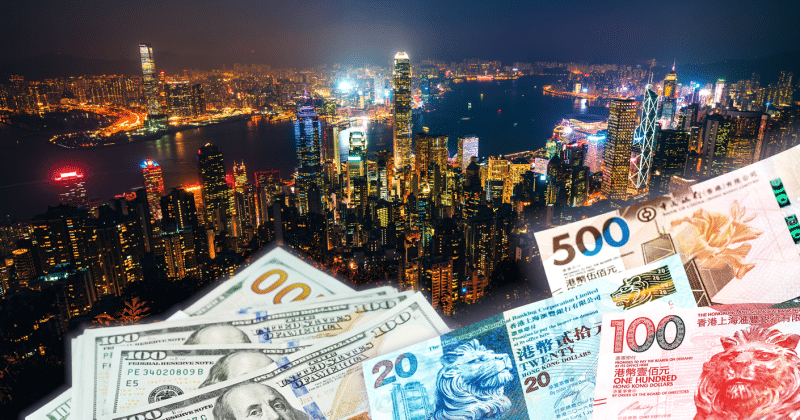 Hong Kong dollar nears weak end of peg as volatility drops and borrowing costs crater