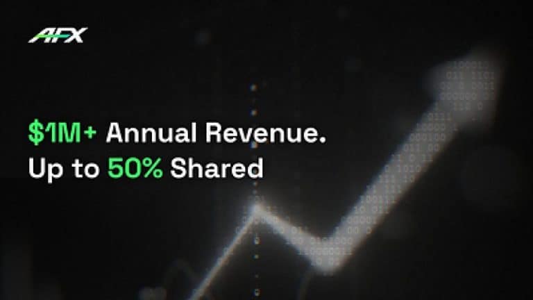 AFX shares up to 50% of protocol revenue with traders as cumulative volume approaches $1 billion