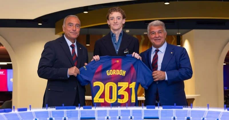 Pau Cubarsí praises Anthony Gordon’s signing for FC Barcelona