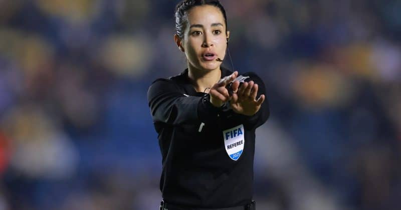 Katia Itzel García becomes first Mexican woman to referee FIFA World Cup match