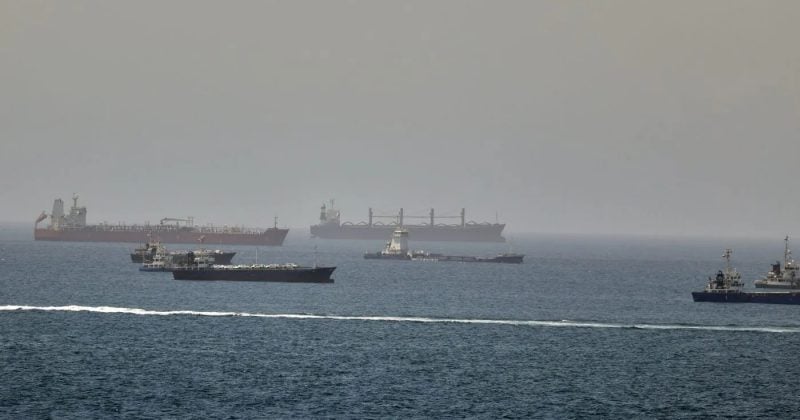 Iran strikes ship in Strait of Hormuz, complicating peace efforts