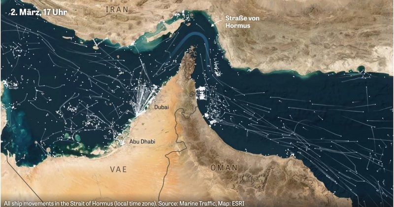 Strait of Hormuz traffic rises post-US-Iran ceasefire agreement