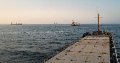 US military strikes Iranian sites near Strait of Hormuz after cargo ship attack