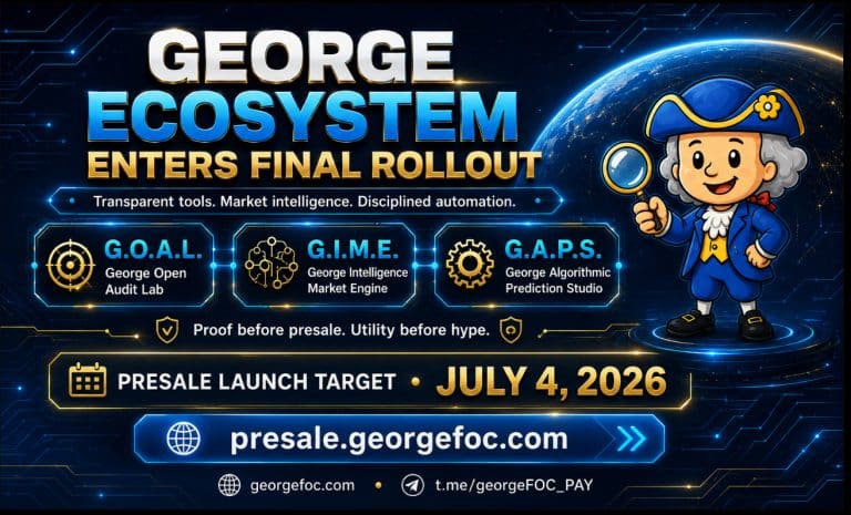 George Ecosystem accelerates final rollout ahead of July 4, 2026 presale target
