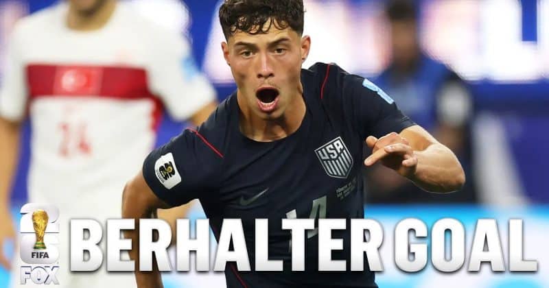 Chicago Fire manager Gregg Berhalter tears up after son Sebastian’s World Cup goal