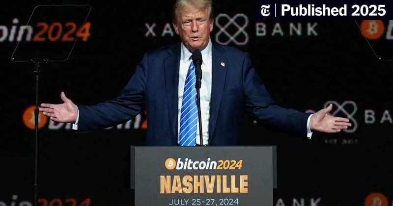 Trump financial disclosure reveals massive crypto holdings tied to family ventures