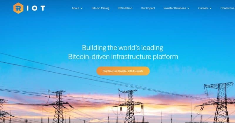 Riot Platforms transfers 500 Bitcoin to NYDIG Custody, valued at $29M