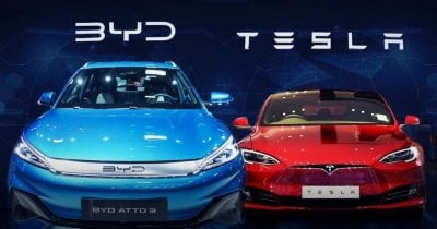 BYD delivers 557K EVs in Q2 2026, poised to overtake Tesla