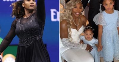 Serena Williams’s knee injury threatens Wimbledon doubles participation