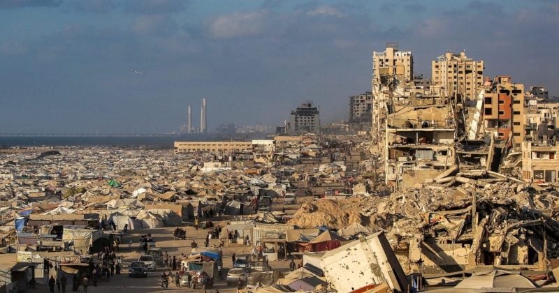 Israeli drone strike wounds civilians in Gaza City amid ongoing conflict