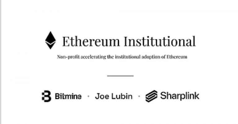 Ethereum Institutional launches as independent non-profit to bring institutional finance onchain at scale