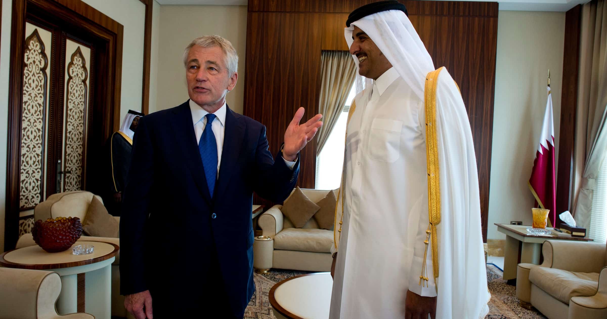 Qatari Emir hosts US envoys to advance Iran peace talks