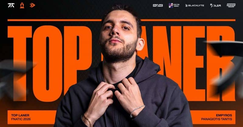 Fnatic parts ways with top laner Empyros, and it’s a reminder that esports orgs still can’t quit crypto money