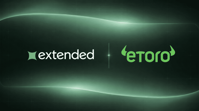 eToro leads $12.5M strategic investment in derivatives platform Extended