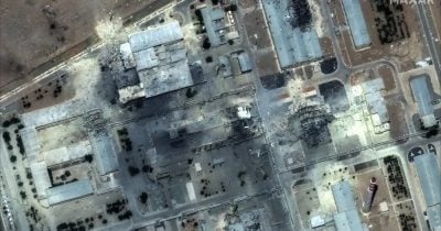 Satellite images reveal damage to Iran’s nuclear and military sites, raising geopolitical risk for crypto markets