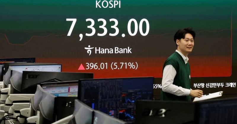 Samsung, Anthropic deal reports cap volatile week for Korean stocks