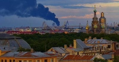 Drone attack hits oil terminal in St. Petersburg amid Russia-Ukraine conflict