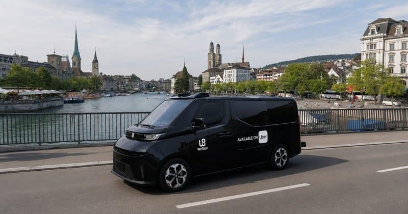 WeRide and Uber launch commercial robotaxi service in Zurich, expanding autonomous vehicle push across Europe