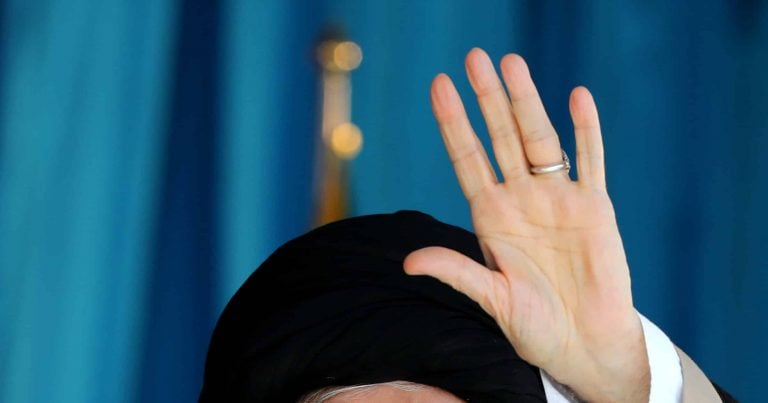 Iran’s supreme leader absent from ayatollah’s funeral amid security fears