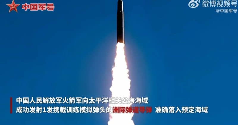 China’s first Pacific ICBM test in 44 years rattles geopolitical landscape, and crypto markets are watching