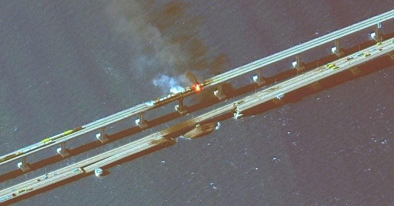 Ukraine strikes Russian oil tanker, Kerch terminal in Crimea