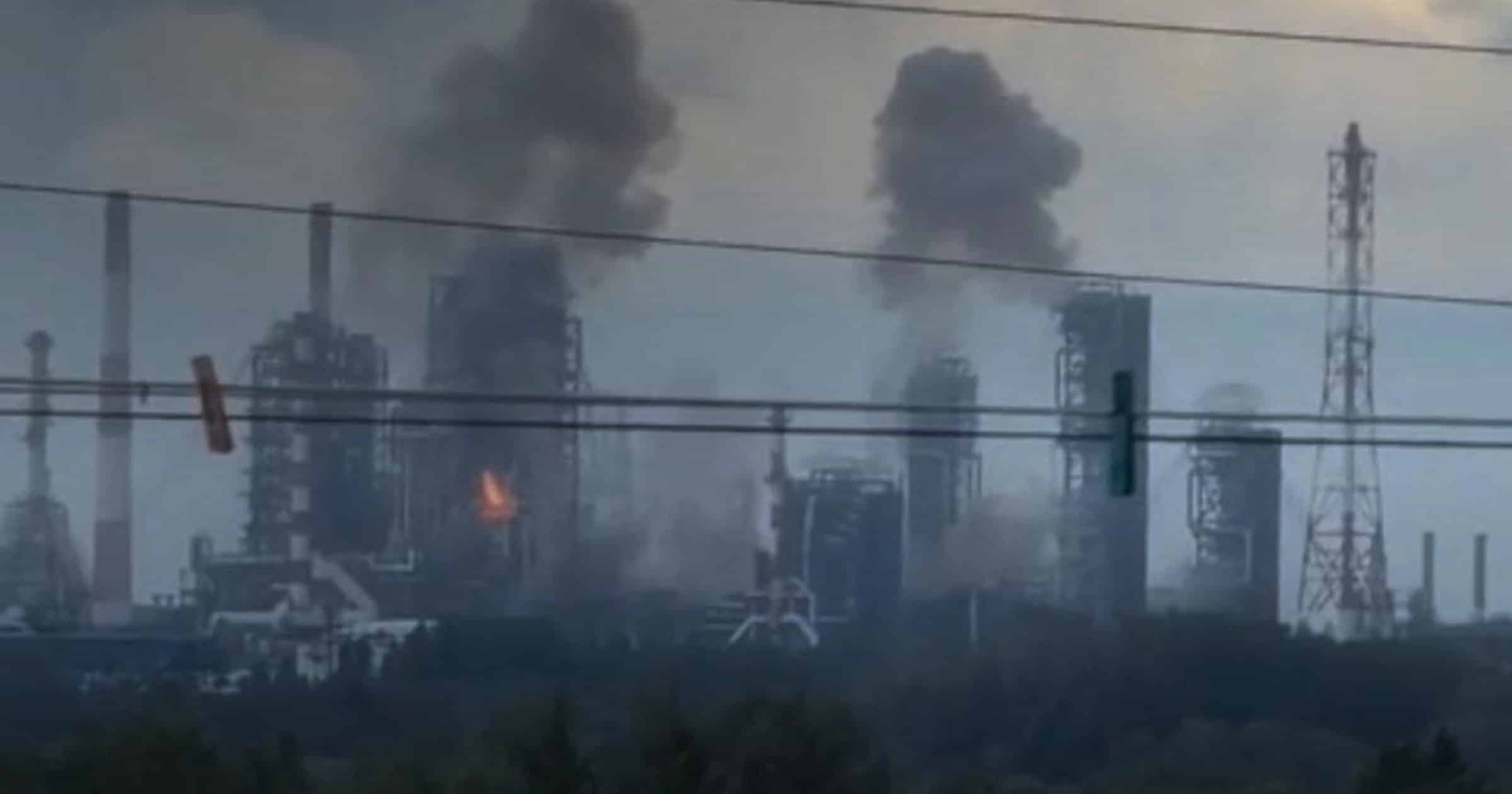 Ukrainian drones strike Russia’s largest refinery in deepest incursion yet, rattling energy markets
