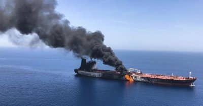Four oil tankers turn back from Strait of Hormuz after attacks, and Iran is reportedly demanding Bitcoin for transit