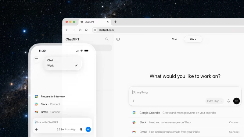 ChatGPT Work launches with GPT-5.6 as OpenAI merges Codex into desktop app