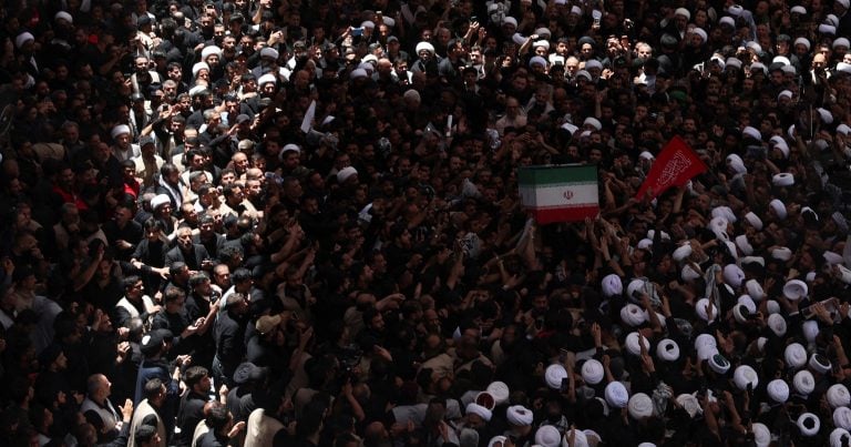 Trump threatens Iran after funeral crowds chant for his killing, rattling already fragile geopolitics