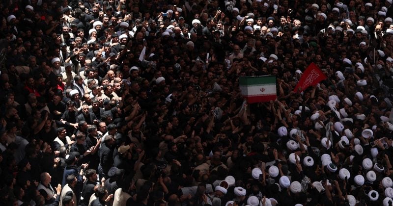 Trump threatens Iran after funeral crowds chant for his killing, rattling already fragile geopolitics