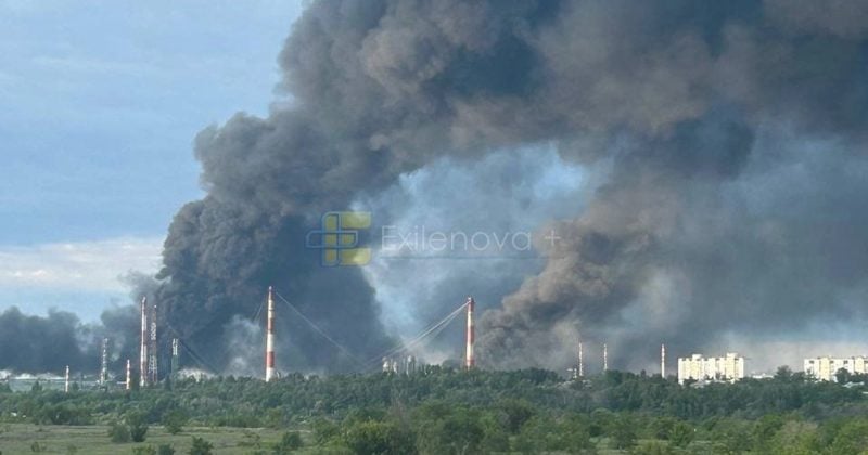 Ukraine strikes Rosneft refinery in Russia’s Samara region, targets tankers in Sea of Azov