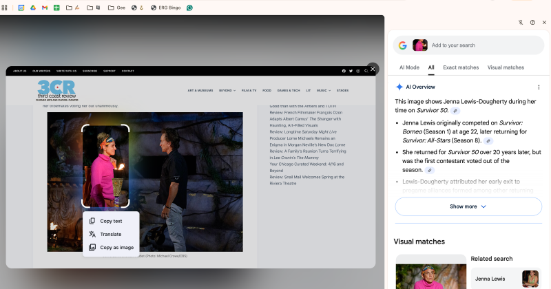 Google updates Search Services History to include media for AI training