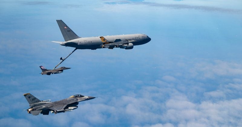 US air refuelers active over Gulf amid Iran tensions in 2026