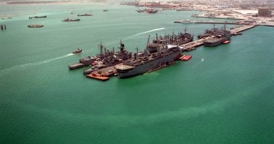 Iranian strike damages US 5th Fleet warehouse in Bahrain amid conflict