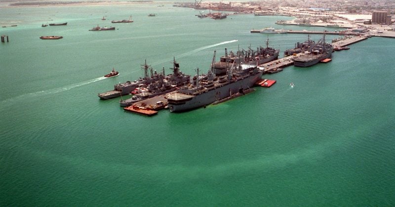 Iranian strike damages US 5th Fleet warehouse in Bahrain amid conflict