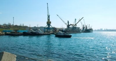 Russia strikes Ukrainian military cargo at Chornomorsk port in Black Sea escalation