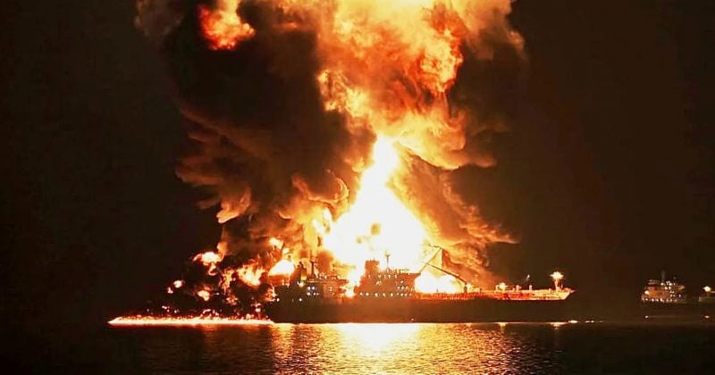 Iranian missiles target UAE tankers in Strait of Hormuz, raising oil disruption fears with crypto implications