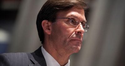 Esper backs Trump’s decision to reimpose naval blockade on Iran