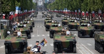 European troops join Bastille Day parade in solidarity with Ukraine