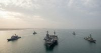 US deploys largest naval force in decades amid 2026 Iran war