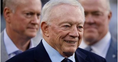 Jerry Jones booed at World Cup semifinal as crypto meets the beautiful game in Dallas