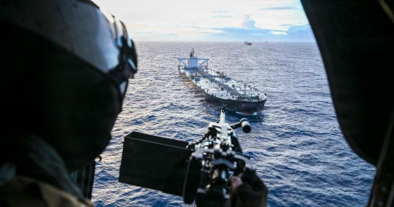 US Central Command reportedly fires on oil tanker M/T Belma near Iran, resuming naval blockade