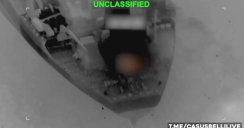 US forces disable tanker Belma after it defied naval blockade in Arabian Gulf