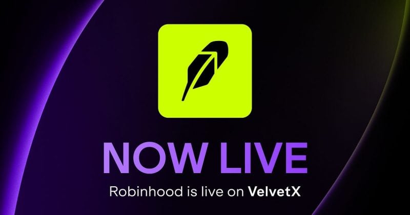 Velvet enables cross-chain swaps to Robinhood Chain with instant trading
