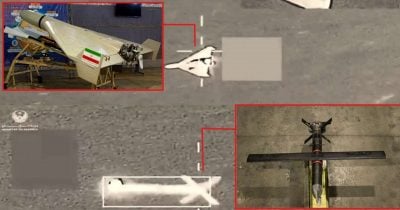 Iranian Shahed-136 drone spotted amid Gulf region tensions