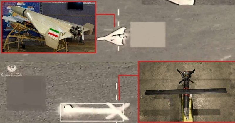 Iranian Shahed-136 drone spotted amid Gulf region tensions