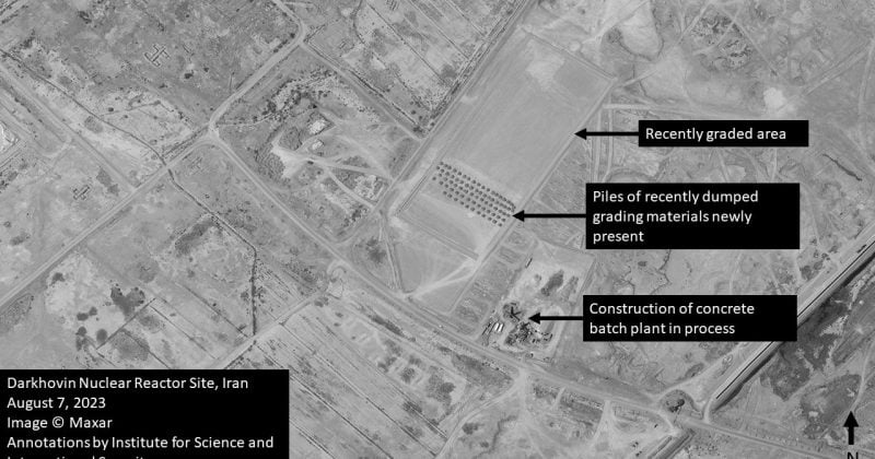IAEA confirms Iran’s Darquwin facility is under construction with no nuclear materials present