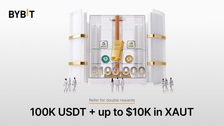 Squad Gold Rush Offers Top Bybit Referral Teams a Share of Up to 100,000 USDT Airdrop, Plus XAUT Lucky-Draw Rewards