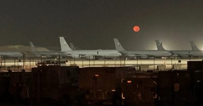 Middle East Tensions Rise As US Air Force Moves Planes